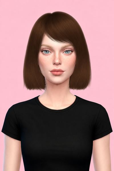 CAULFIELD HAIR custom content (CC) for Sims 4 by simpliciaty