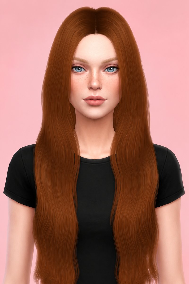 GISELLE HAIR custom content (CC) for Sims 4 by simpliciaty