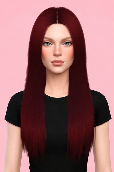 MOONLIGHT HAIR custom content (CC) for Sims 4 by simpliciaty