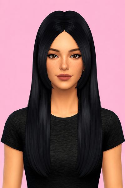 [maxis match] F006 V1 custom content (CC) for Sims 4 by nickname_sims4
