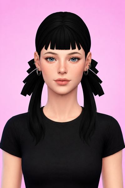 [maxis match] F005 V1 custom content (CC) for Sims 4 by nickname_sims4