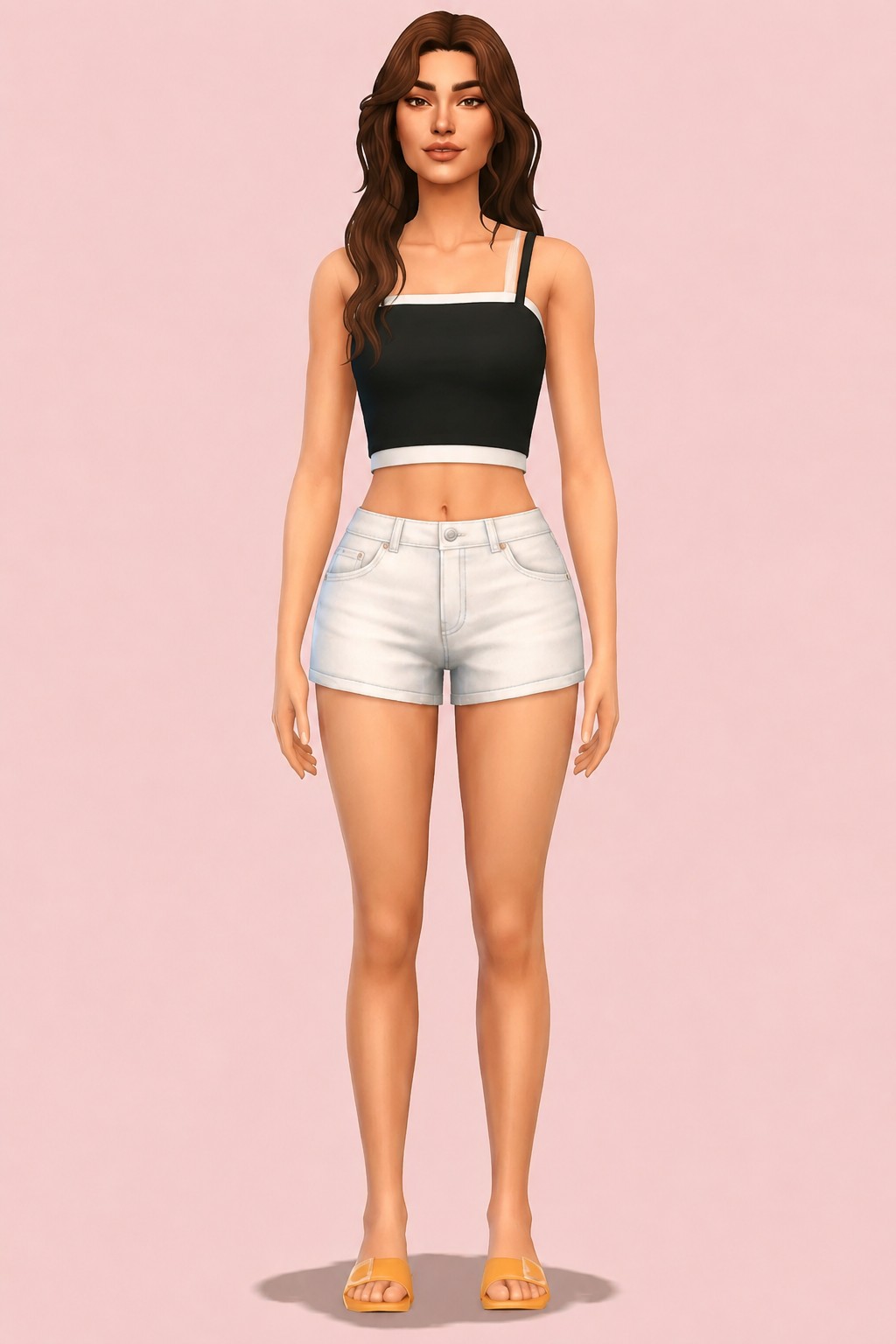 F03 clothes custom content (CC) for Sims 4 by nickname_sims4