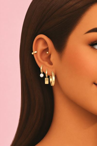 bling earrings custom content (CC) for Sims 4 by arethabee