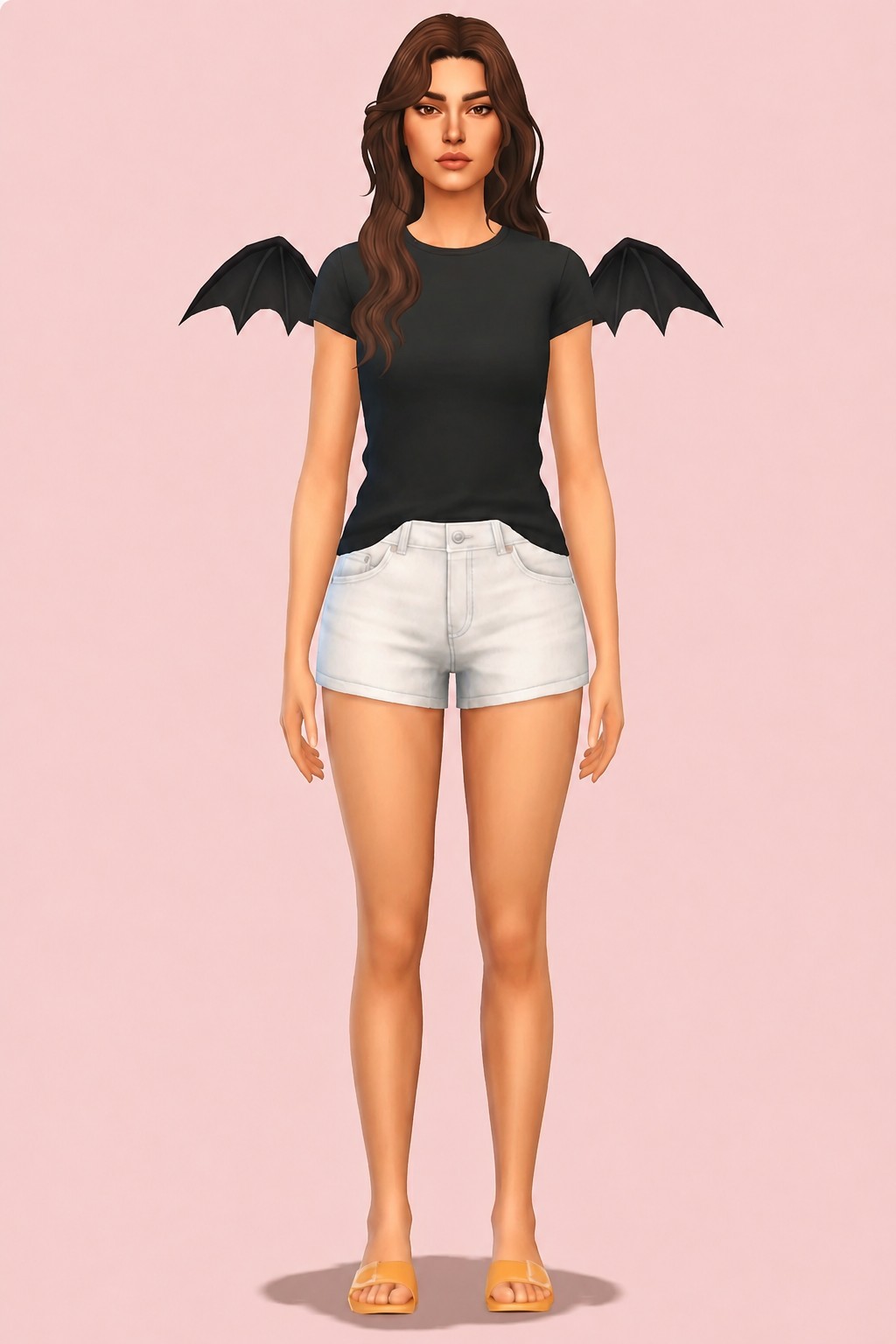 Bat Wings custom content (CC) for Sims 4 by nolansims