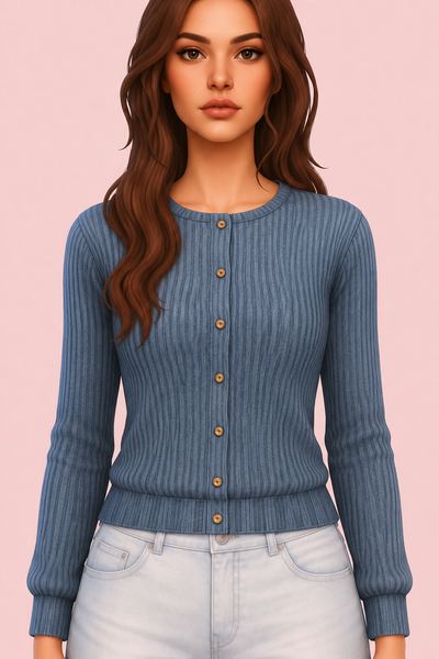 Acorn Cardigan custom content (CC) for Sims 4 by nolansims