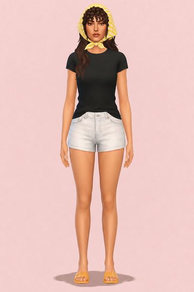 Headscarf Acc custom content (CC) for Sims 4 by nolansims