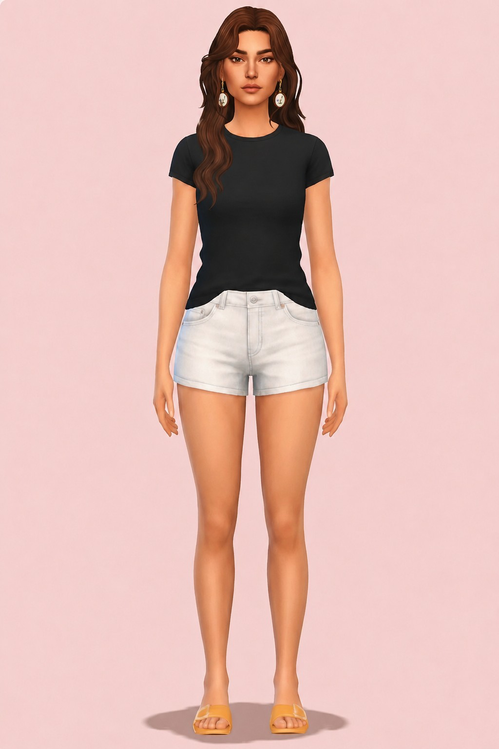 Cottagecore Embroidery Hoops custom content (CC) for Sims 4 by nolansims