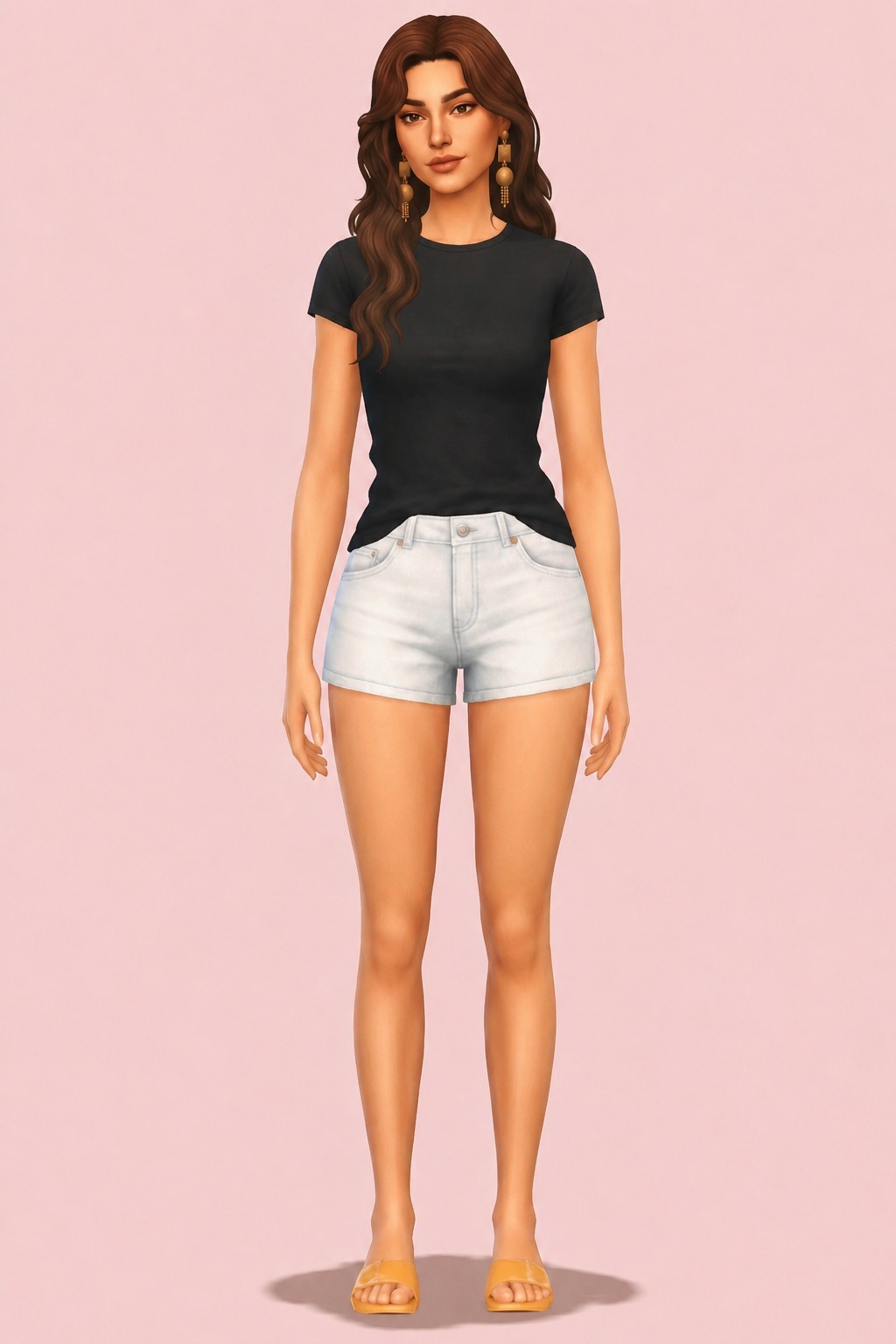 Geom Dangles custom content (CC) for Sims 4 by nolansims