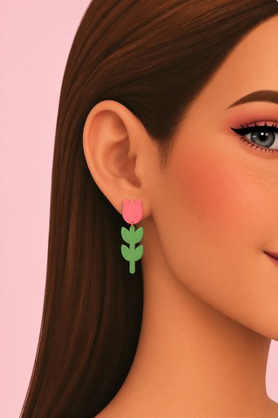 Daisy Earrings custom content (CC) for Sims 4 by nolansims
