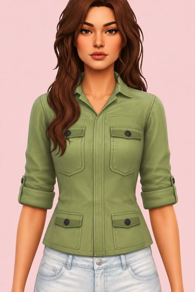 streetwear style Sims 4 CC — example render