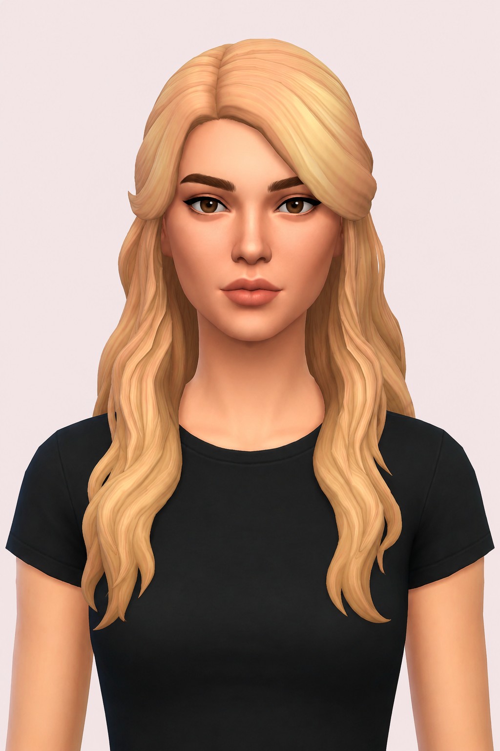 Galatea Hair custom content (CC) for Sims 4 by nolansims