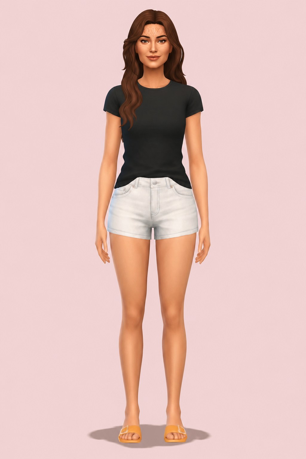 Body Scars Forehead custom content (CC) for Sims 4 by nolansims