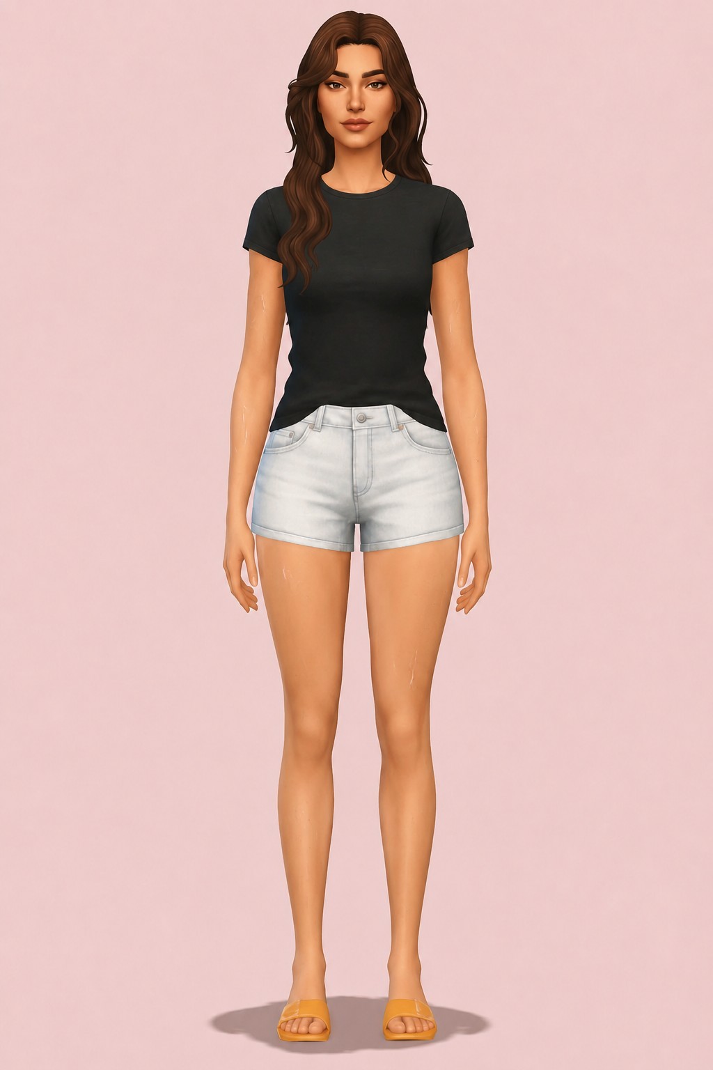 Body Scars Mole custom content (CC) for Sims 4 by nolansims