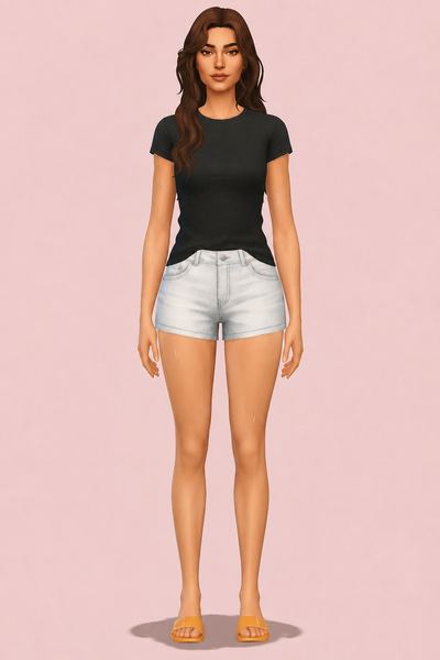 Body Scars Mole custom content (CC) for Sims 4 by nolansims