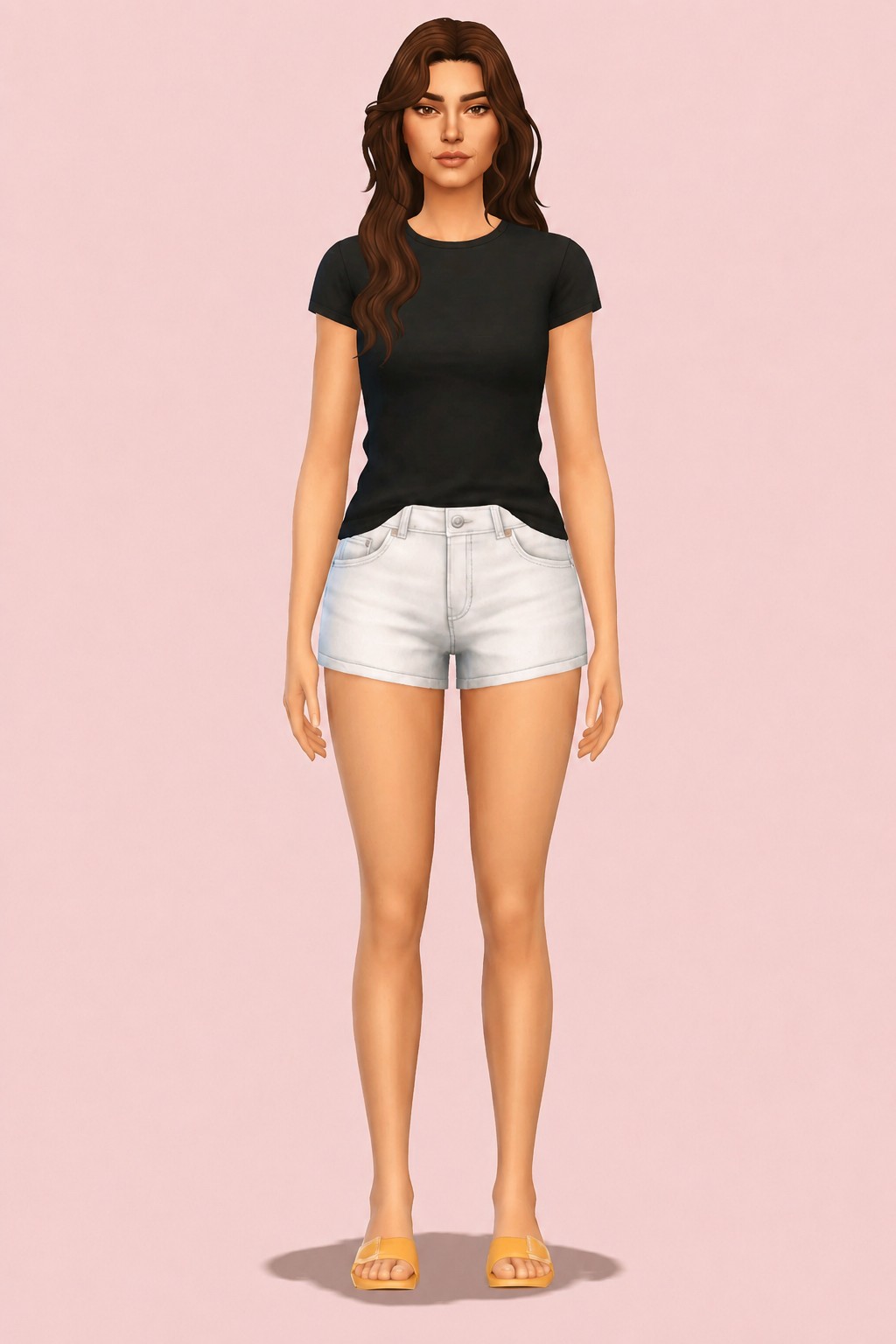 Body Scars Mouth Crease custom content (CC) for Sims 4 by nolansims