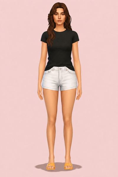 Body Scars Mouth Crease custom content (CC) for Sims 4 by nolansims