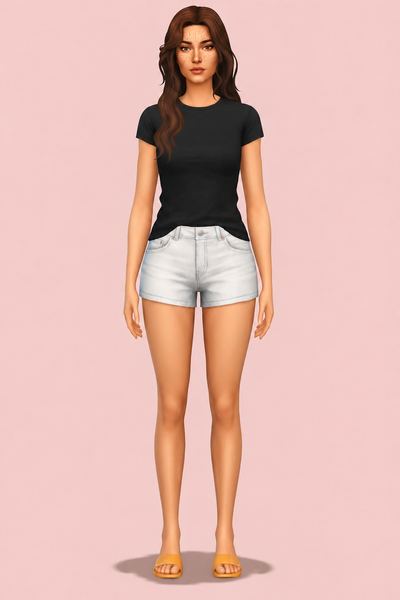 genetics Sims 4 CC — example render