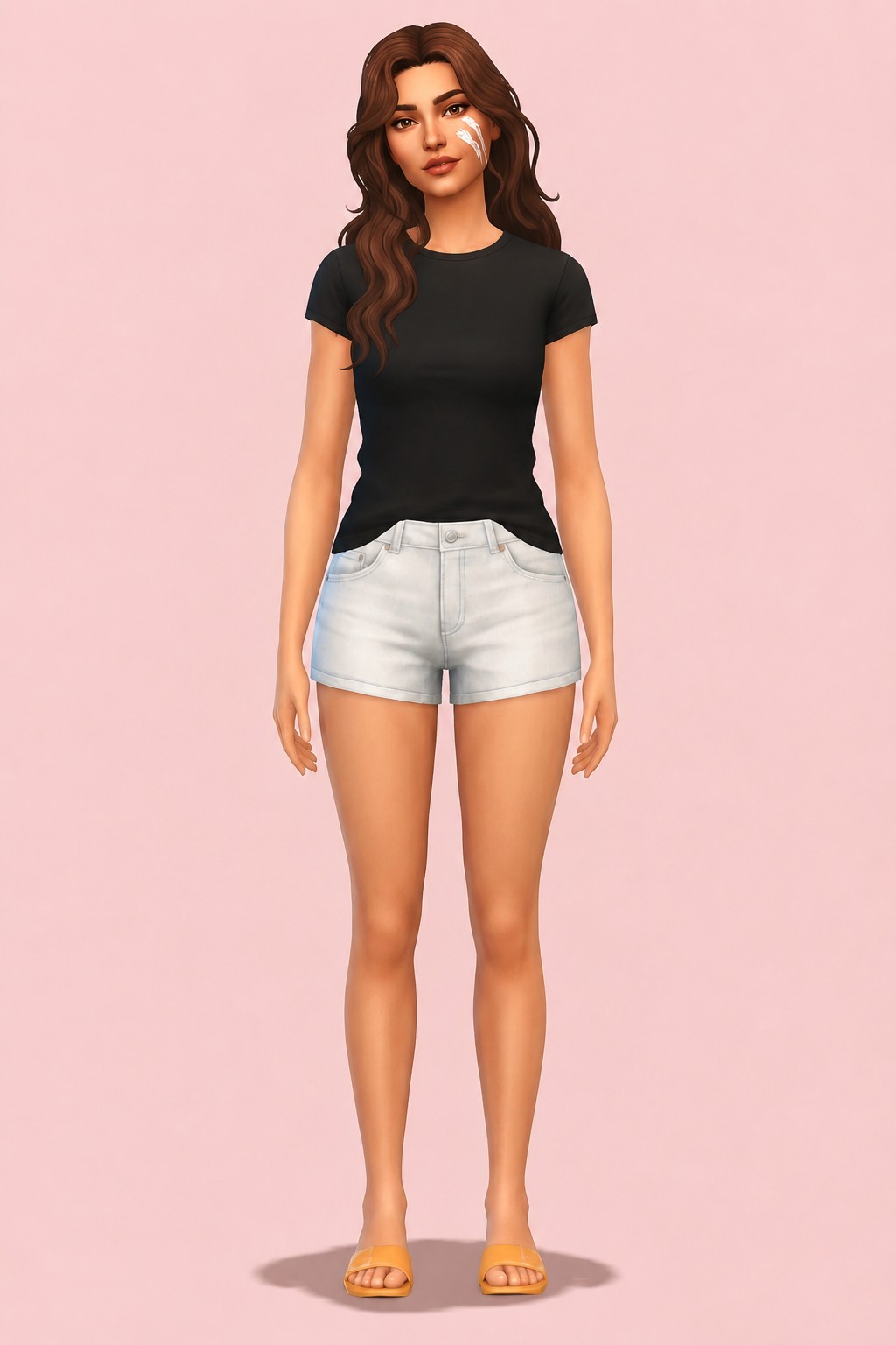 Face Scars Mole custom content (CC) for Sims 4 by nolansims