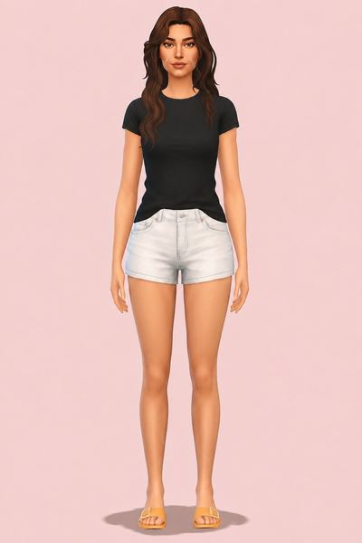 genetics Sims 4 CC — example render
