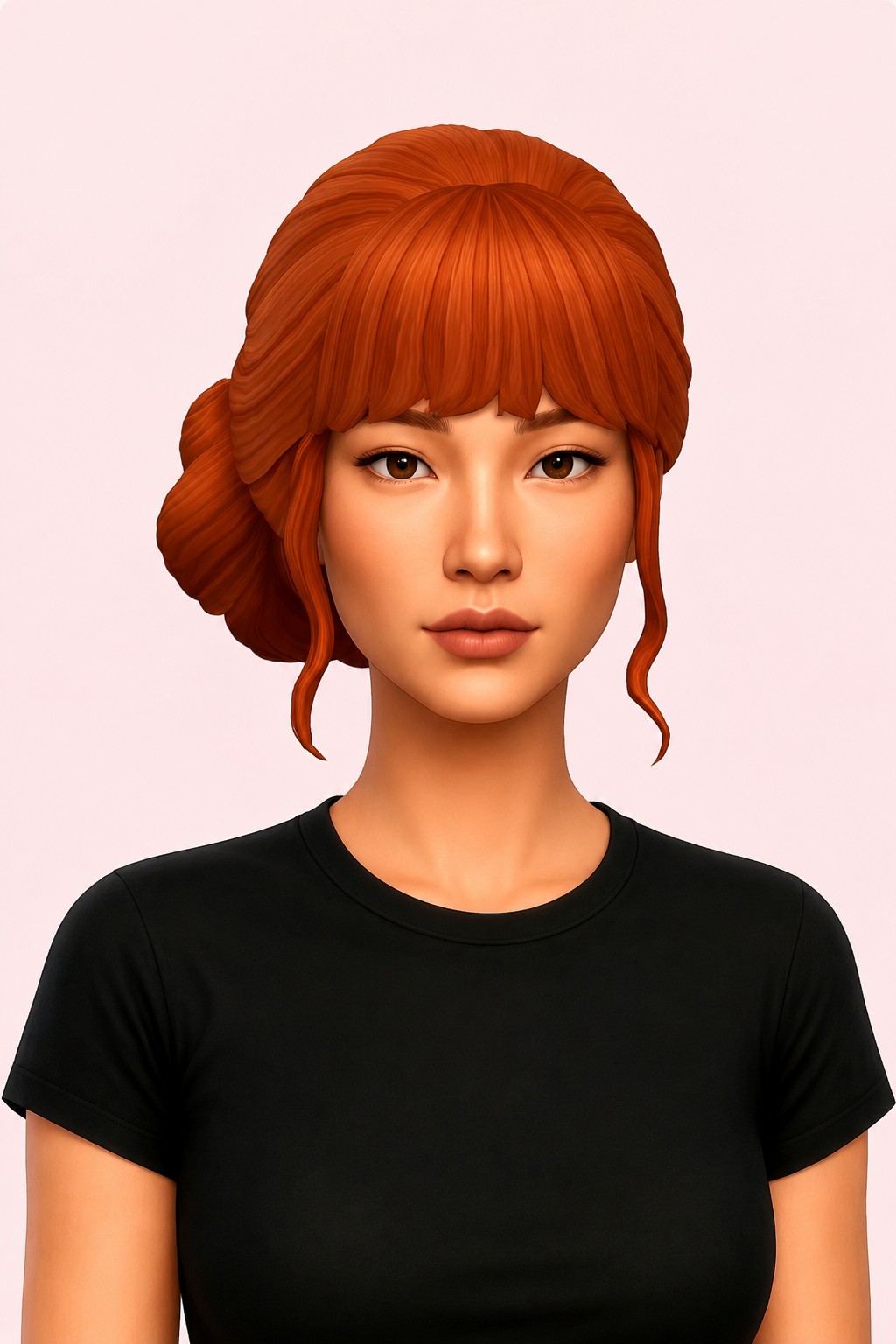 Nor'Easter Hair custom content (CC) for Sims 4 by nolansims