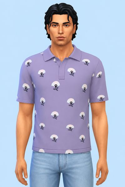preppy style Sims 4 CC — example render