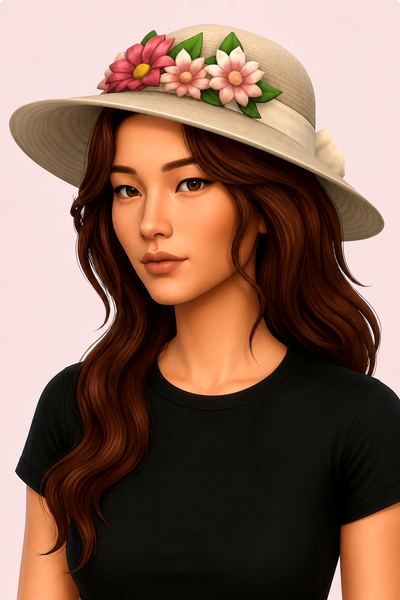 Season's Greetings Hat custom content (CC) for Sims 4 by nolansims