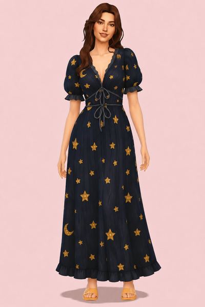 Ghostly Gown custom content (CC) for Sims 4 by nolansims