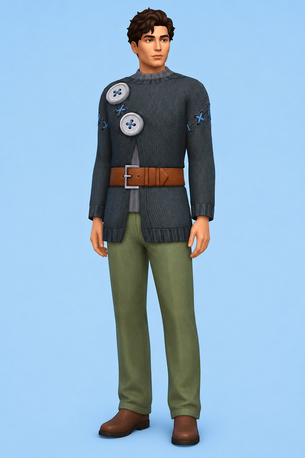 Borrowers Outfit custom content (CC) for Sims 4 by nolansims