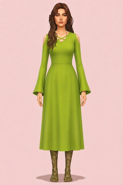 clothing Sims 4 CC — example render
