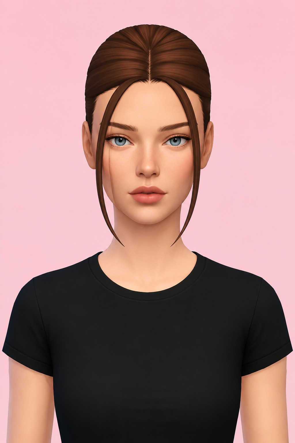 muse hairstyle custom content (CC) for Sims 4 by thatsims4hore