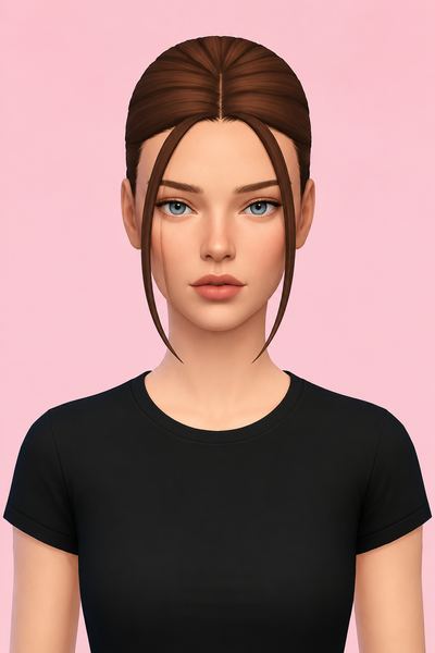 muse hairstyle custom content (CC) for Sims 4 by thatsims4hore