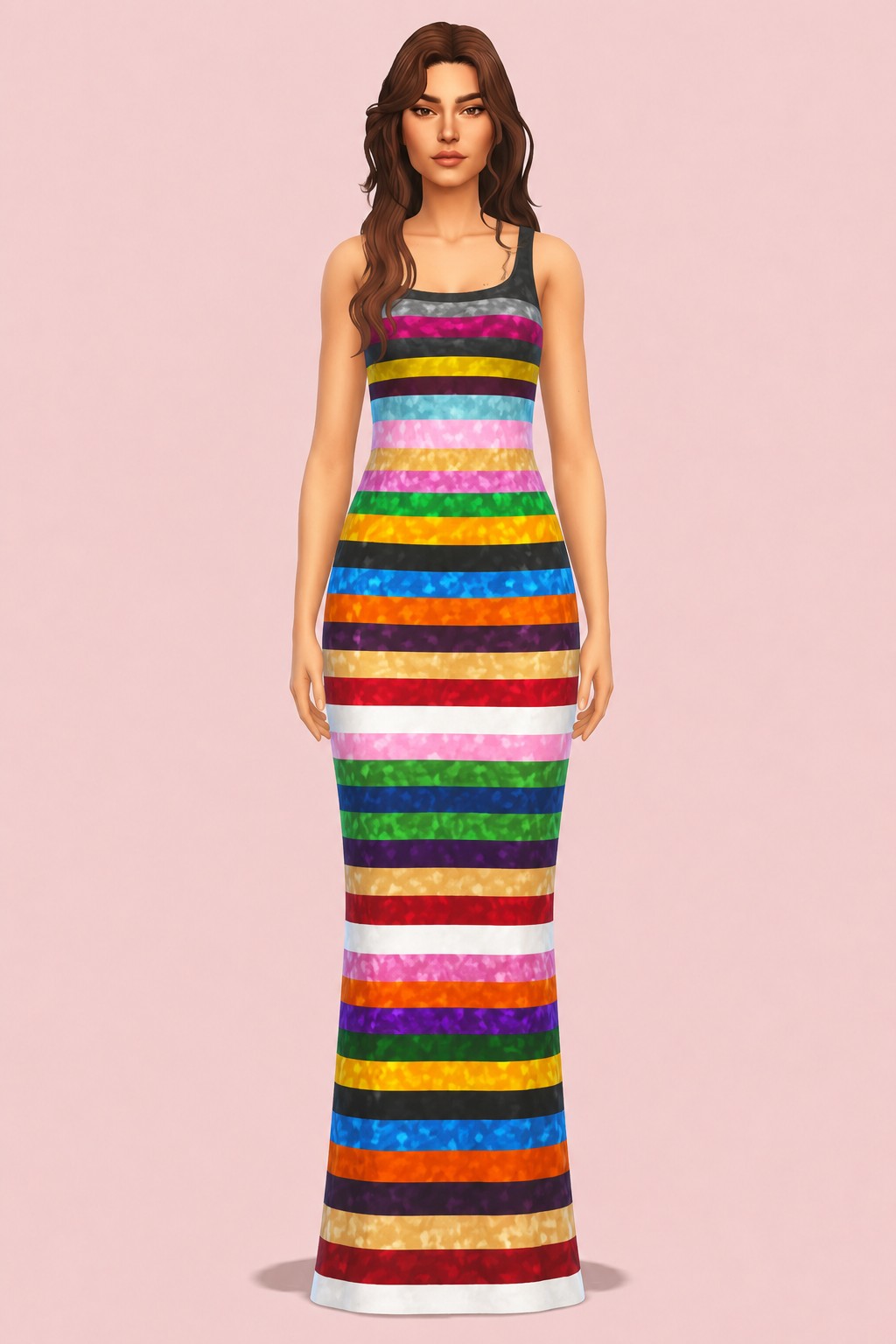 Cache Dress custom content (CC) for Sims 4 by icecreamforbreakfast