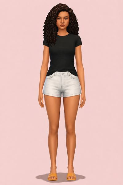 genetics Sims 4 CC — example render