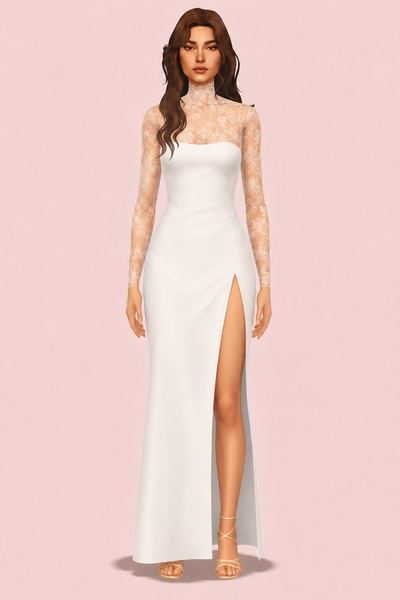 Bride Collection Part I custom content (CC) for Sims 4 by jiussims