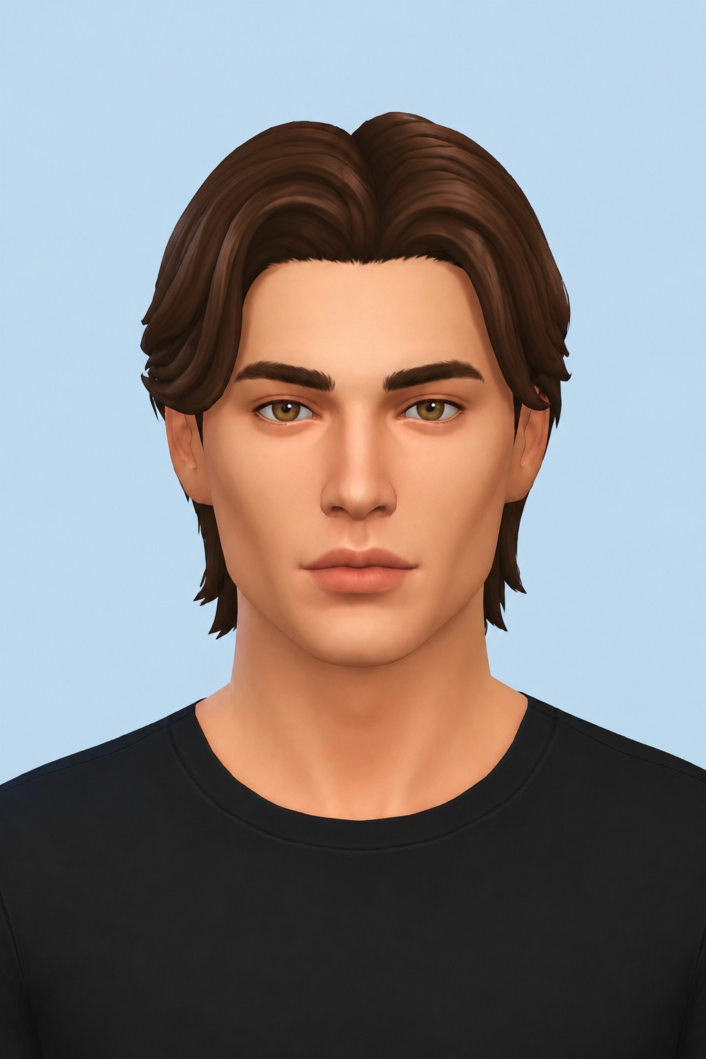 Noah Hair custom content (CC) for Sims 4 by johnnysims