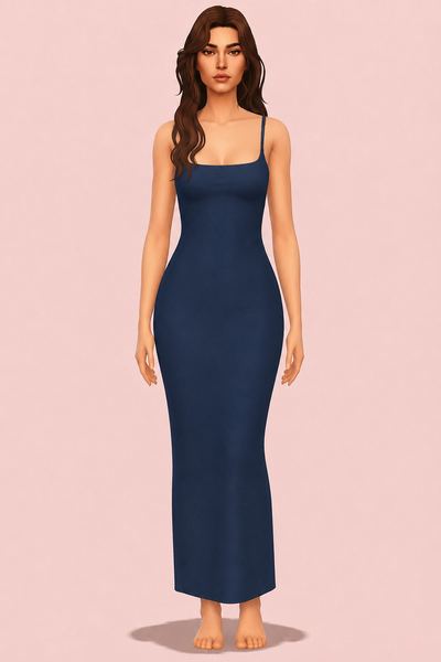 Yasmin Dress custom content (CC) for Sims 4 by madlen