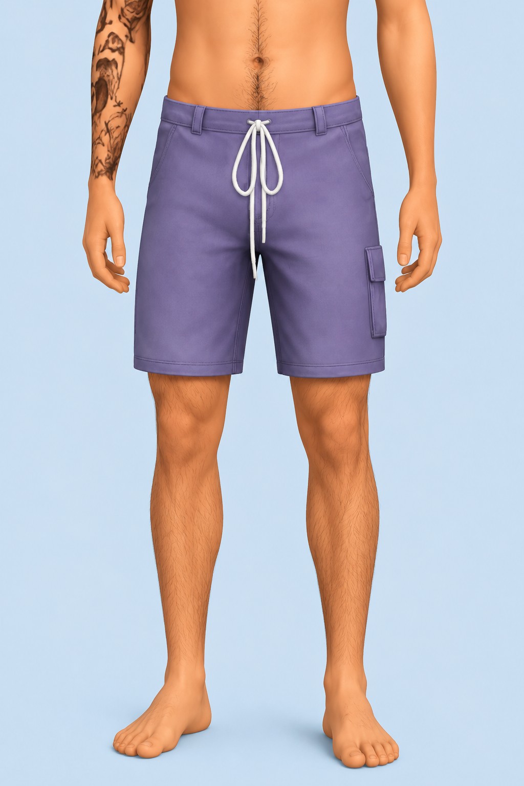 High Tide Boardshorts custom content (CC) for Sims 4 by nucrests