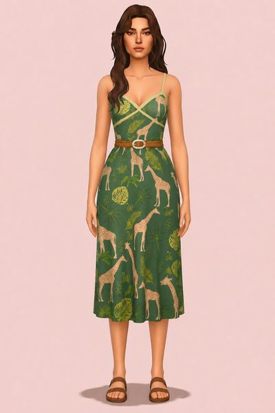 Walk On The Wild Side custom content (CC) for Sims 4 by plutosims