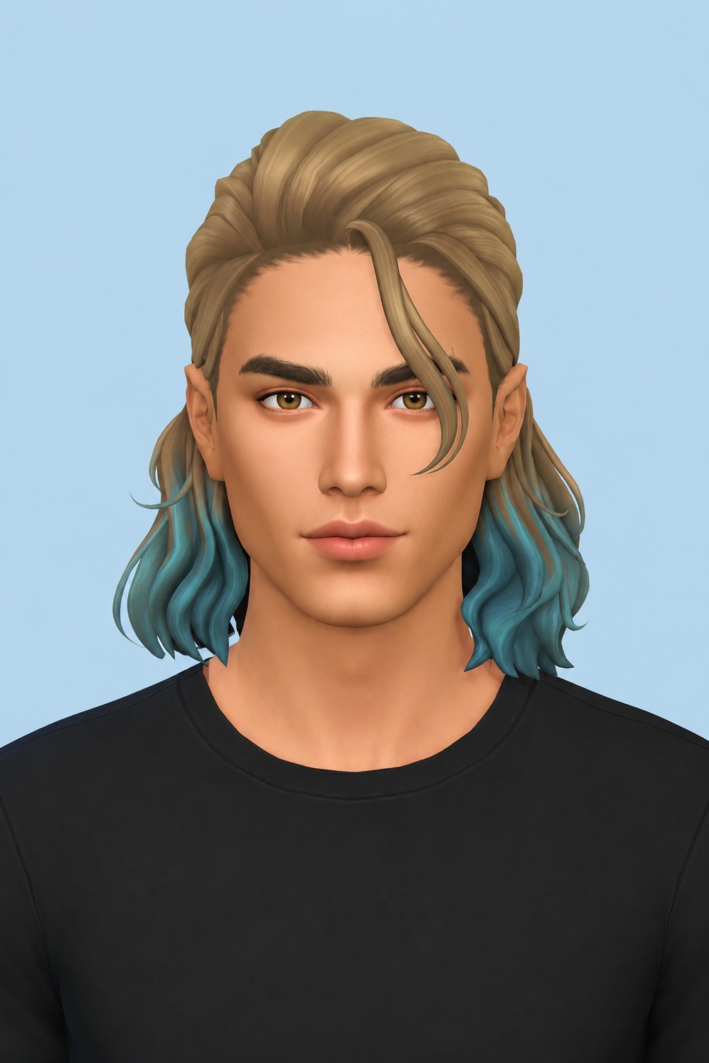 Randi Hairstyle custom content (CC) for Sims 4 by simstrouble