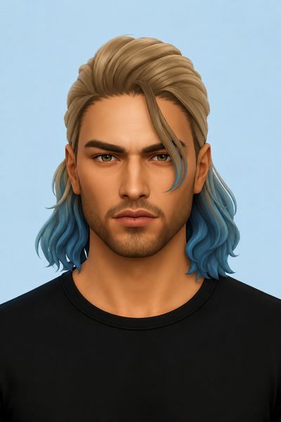 Randi Hairstyle by simstrouble custom content (CC) for Sims 4 by simstrouble