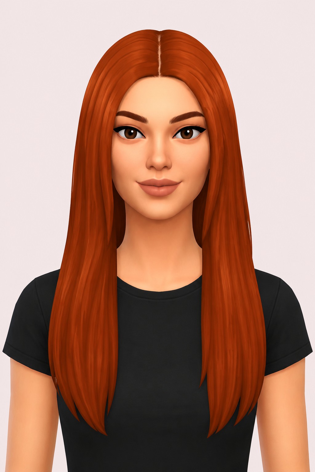 moira hair; custom content (CC) for Sims 4 by marso