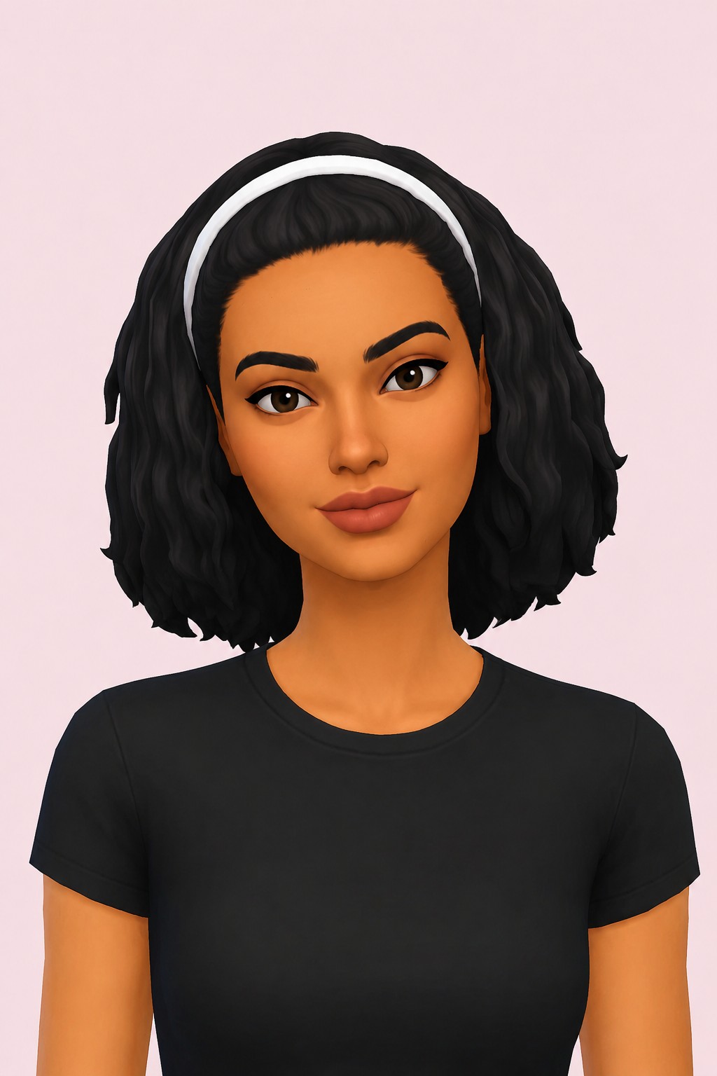 gigi hair custom content (CC) for Sims 4 by marso