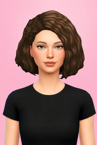 lexi hair; custom content (CC) for Sims 4 by marso