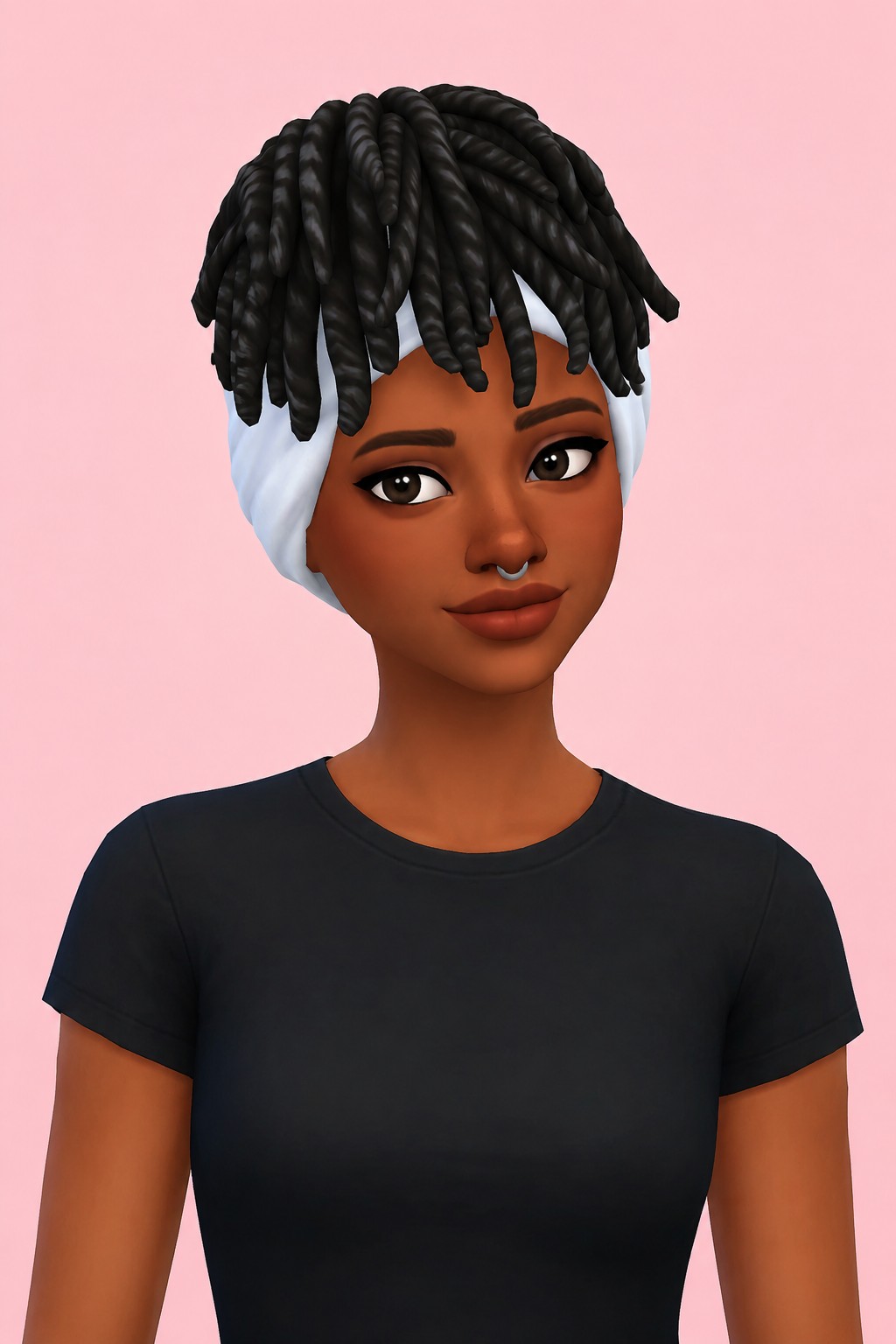 estella hair; custom content (CC) for Sims 4 by marso