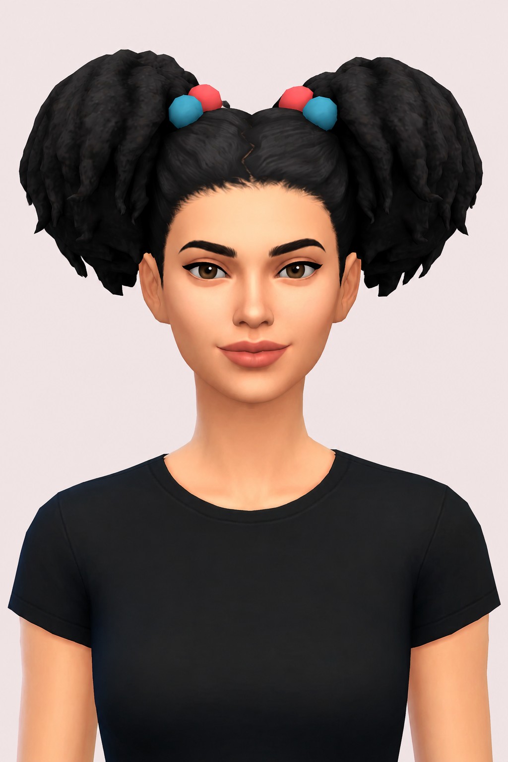 habagat hair; custom content (CC) for Sims 4 by marso