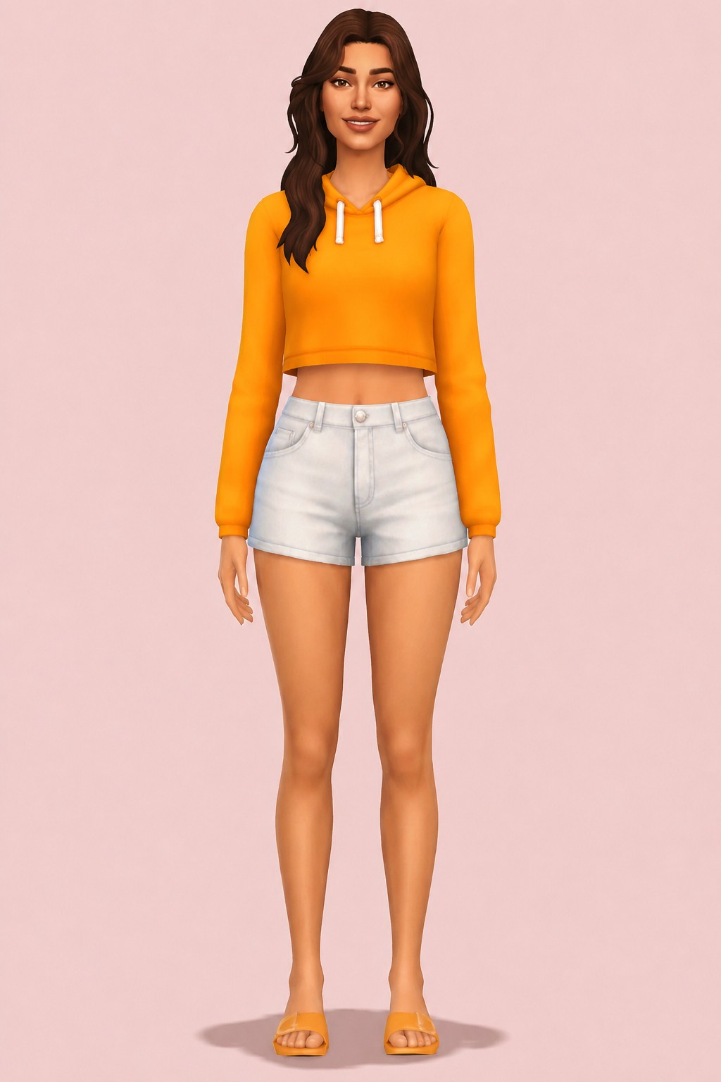 sudadera de manzana custom content (CC) for Sims 4 by marso