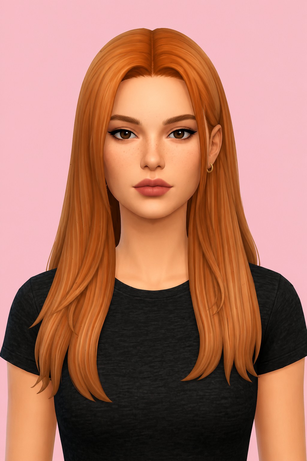 Nico Hairstyle (3 Versions) custom content (CC) for Sims 4 by simstrouble