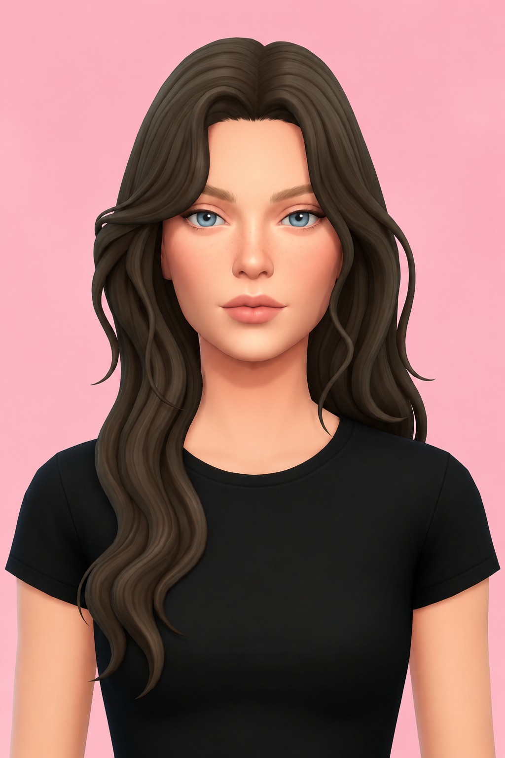 Larisa Hairstyle by simstrouble custom content (CC) for Sims 4 by simstrouble