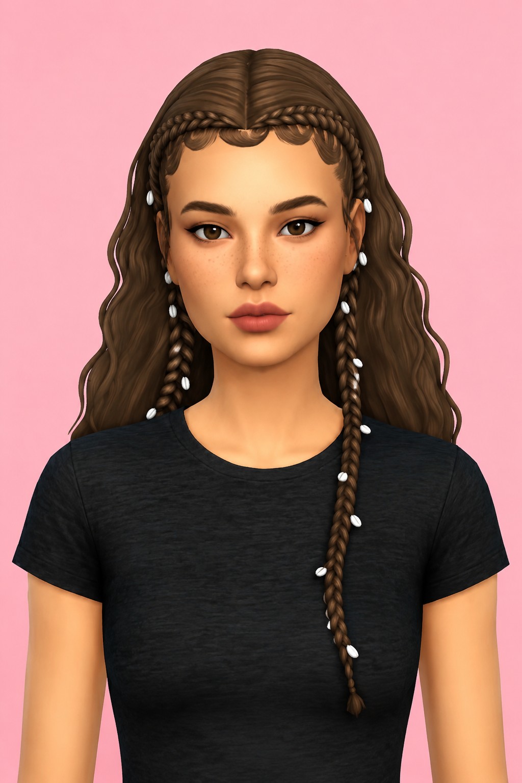 Adeline Braids by simstrouble custom content (CC) for Sims 4 by simstrouble