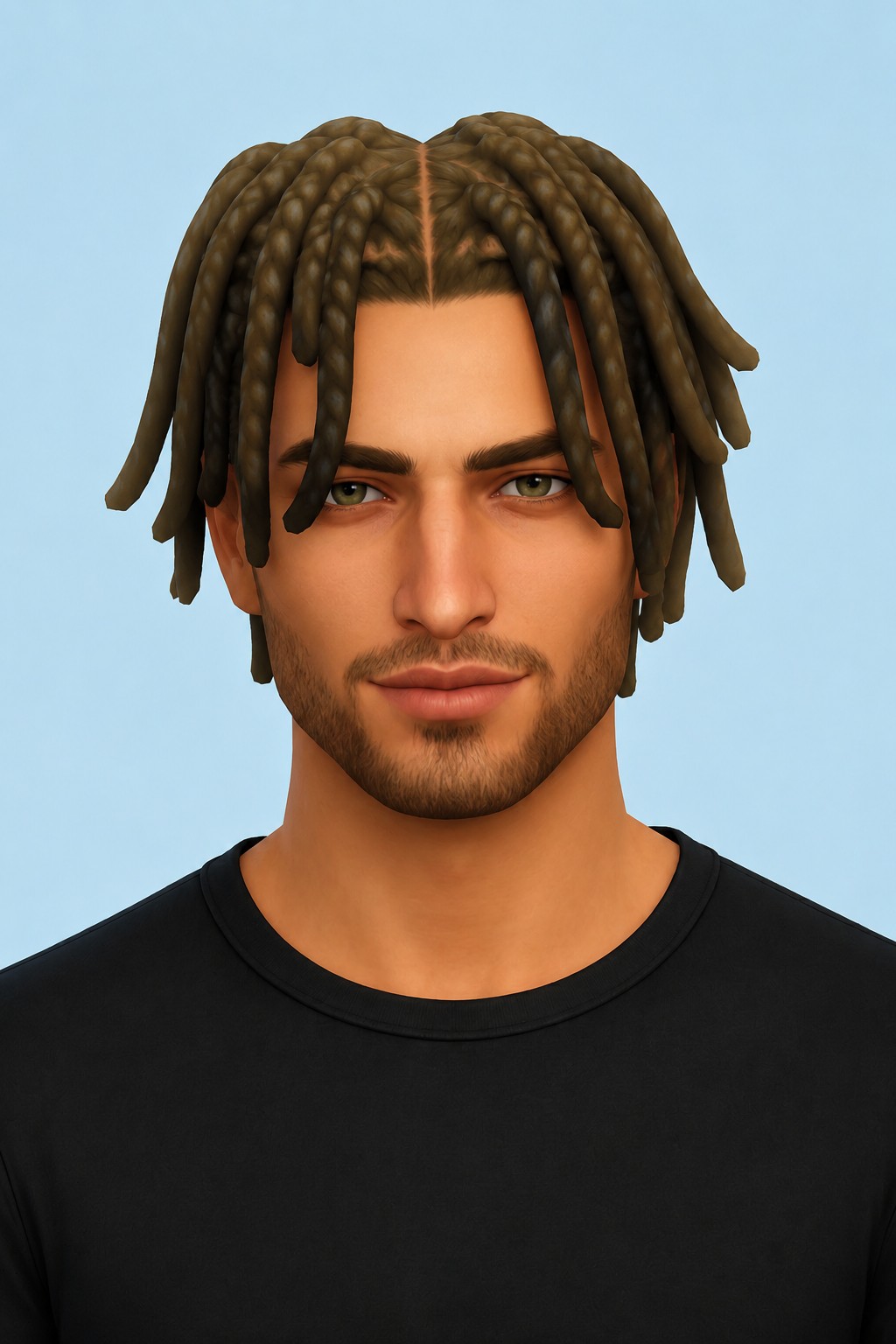 Reakwon Hairstyle custom content (CC) for Sims 4 by simstrouble